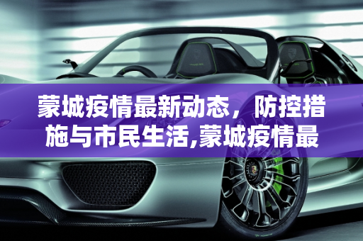 蒙城疫情最新动态，防控措施与市民生活,蒙城疫情最新消息