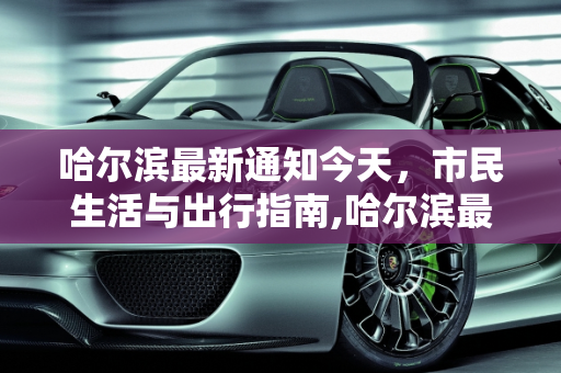 哈尔滨最新通知今天，市民生活与出行指南,哈尔滨最新通知今天