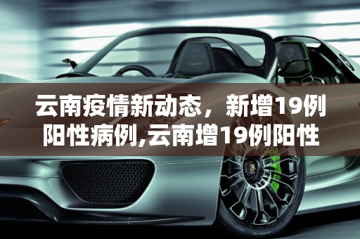 云南疫情新动态，新增19例阳性病例,云南增19例阳性