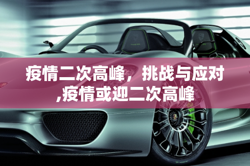 疫情二次高峰，挑战与应对,疫情或迎二次高峰