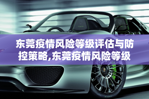东莞疫情风险等级评估与防控策略,东莞疫情风险等级