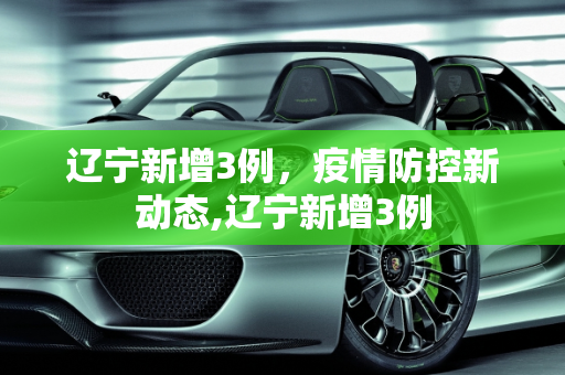 辽宁新增3例，疫情防控新动态,辽宁新增3例