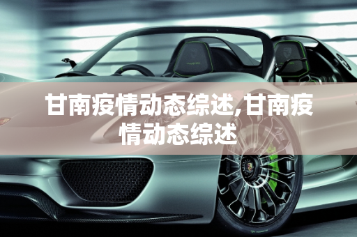 甘南疫情动态综述,甘南疫情动态综述