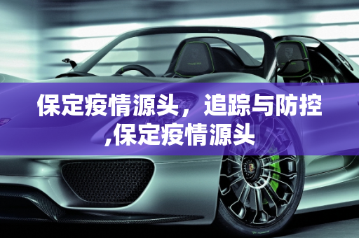 保定疫情源头，追踪与防控,保定疫情源头