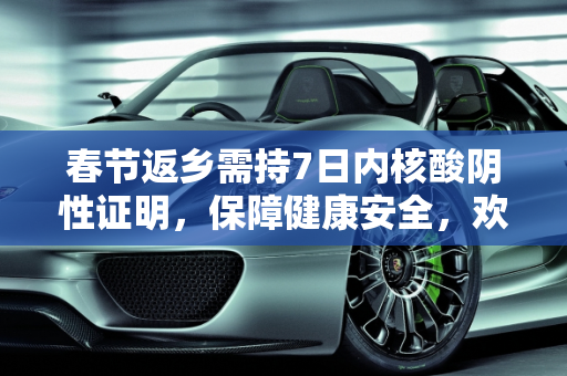 春节返乡需持7日内核酸阴性证明，保障健康安全，欢度祥和佳节,春节返乡需持7日内核酸阴性证明