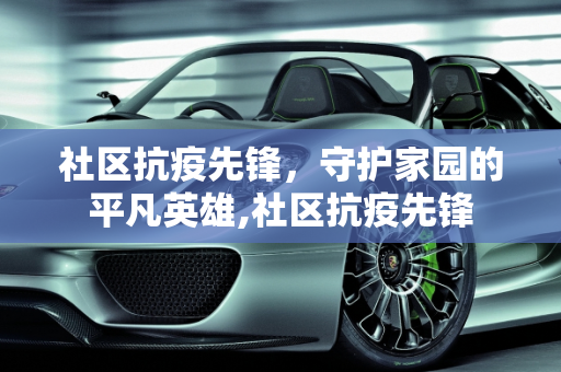 社区抗疫先锋，守护家园的平凡英雄,社区抗疫先锋